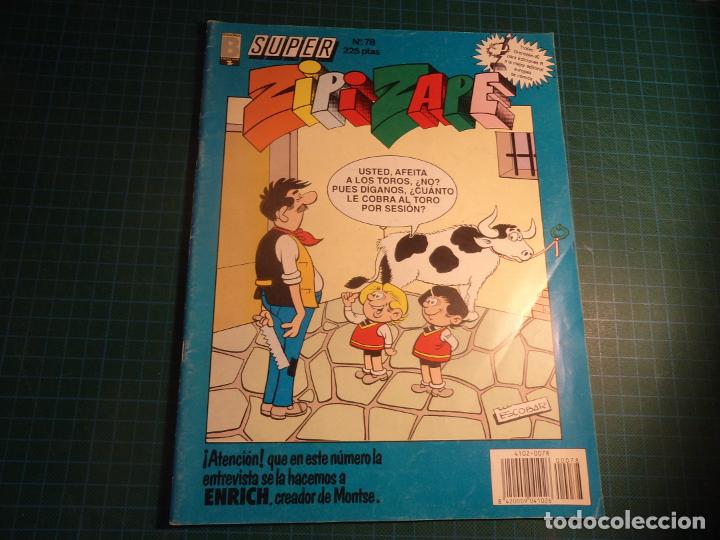 C&oacute;mics: Super Zipi Zape. N&deg;78. Ediciones B . (Av-5) - Foto 1