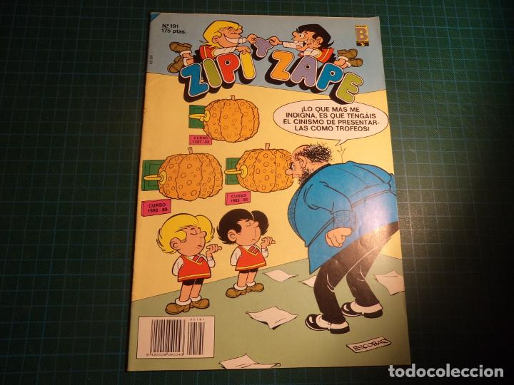 C&oacute;mics: Zipi y Zape. N&deg;191. Ediciones B. (Av-9) - Foto 1