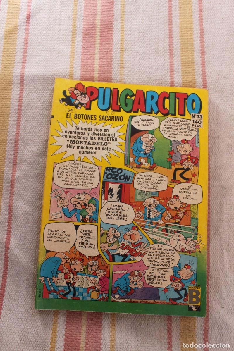 C&oacute;mics: PULGARCITO N&ordm; 33 : EL BOTONES SACARINO : - Foto 1