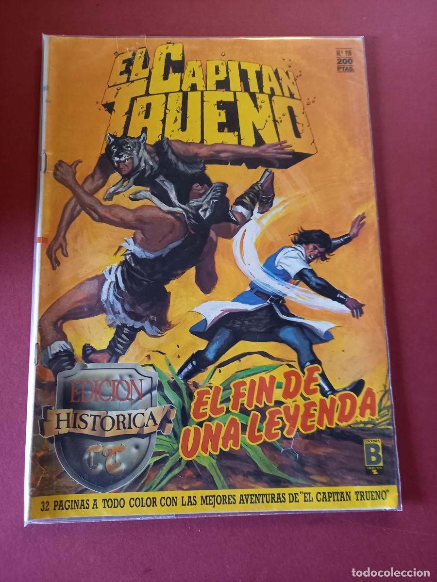 C&oacute;mics: EL CAPITAN TRUENO N&ordm; 116 -E.HISTORICA -BUEN ESTADO-REF C3 - Foto 1