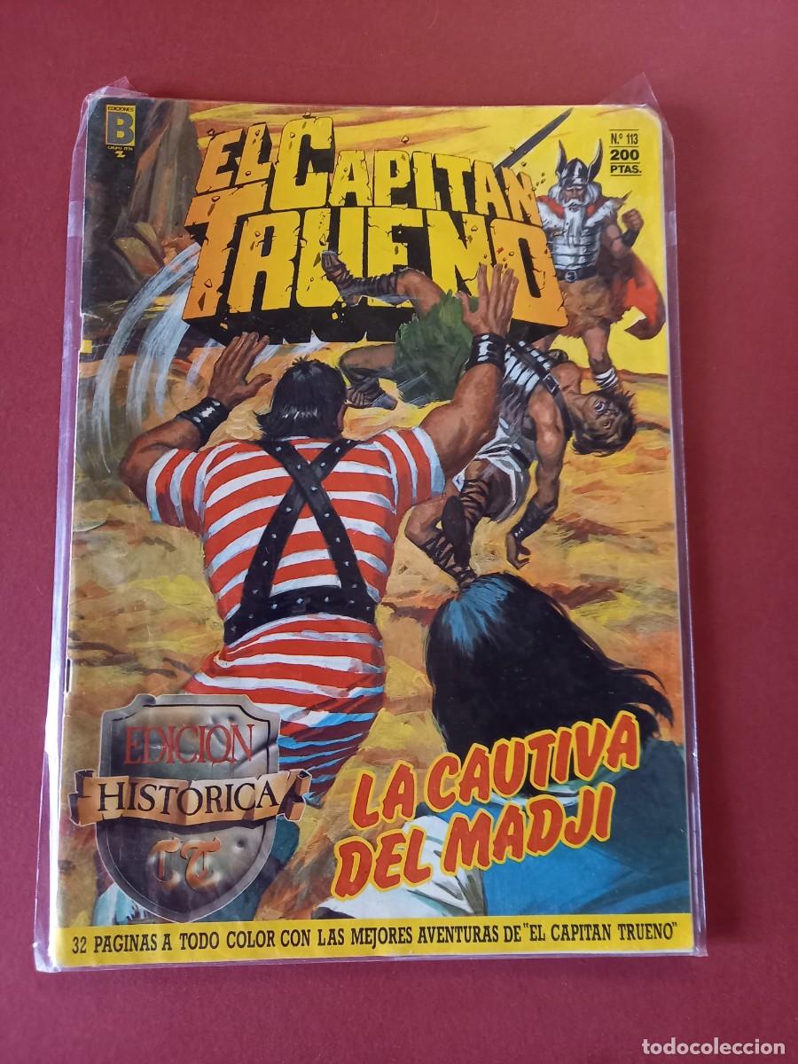 C&oacute;mics: EL CAPITAN TRUENO N&ordm; 113 -E.HISTORICA -BUEN ESTADO-REF C3 - Foto 1