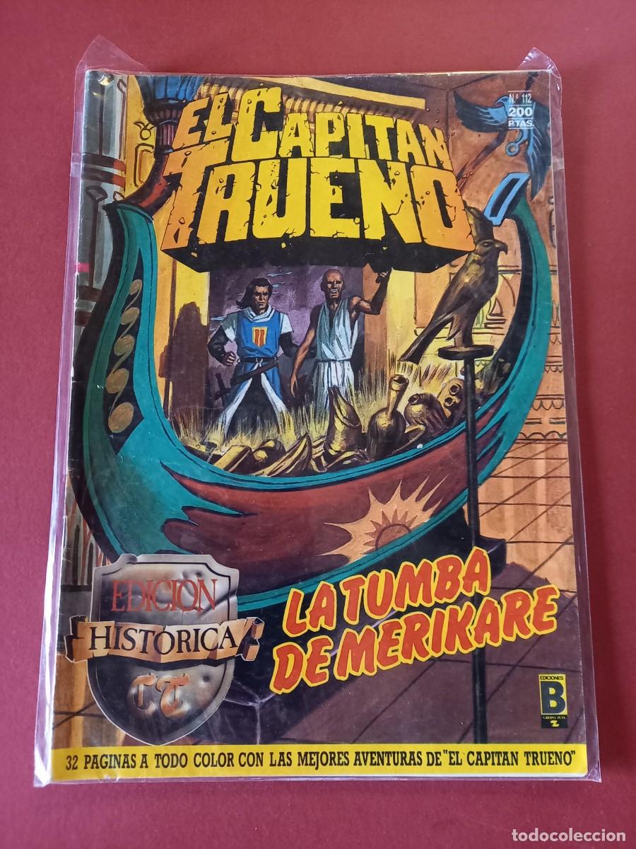 C&oacute;mics: EL CAPITAN TRUENO N&ordm; 112 -E.HISTORICA -BUEN ESTADO-REF C3 - Foto 1