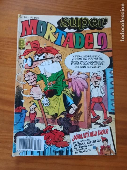 C&oacute;mics: SUPER MORTADELO N&ordm; 64 - EDICIONES B (FK) - Foto 1