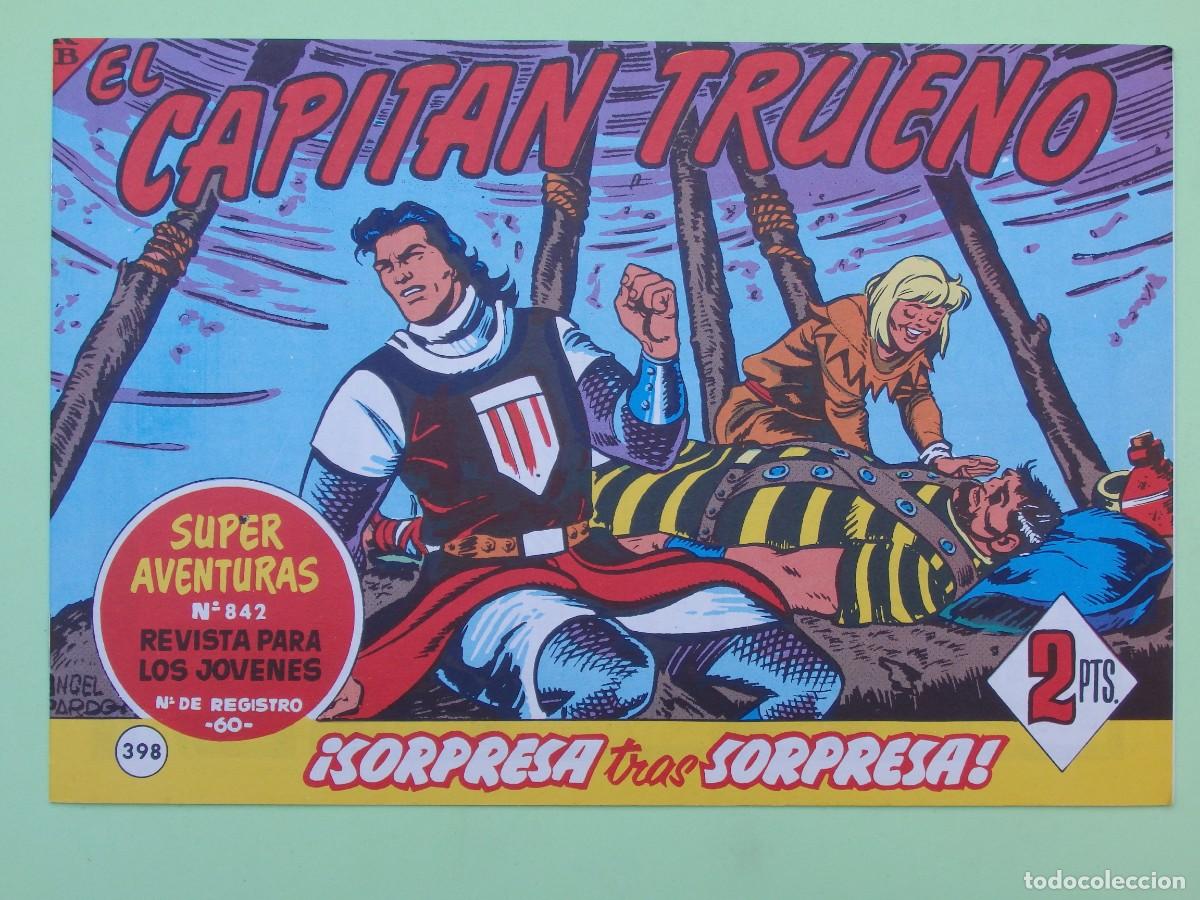C&oacute;mics: El Capit&aacute;n trueno n&ordm; 398 facs&iacute;mil Ediciones B 1991 - Foto 1
