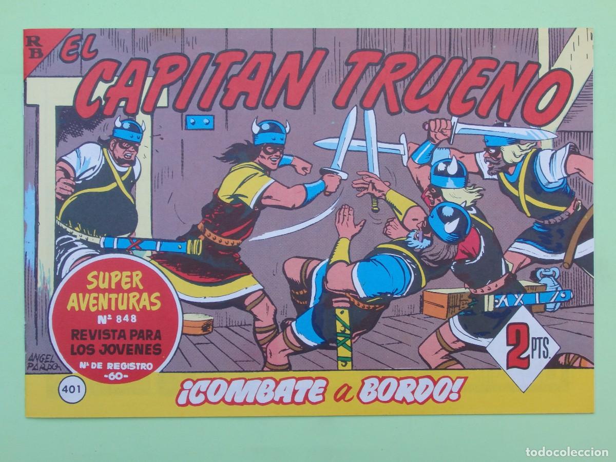 C&oacute;mics: El Capit&aacute;n trueno n&ordm; 401 facs&iacute;mil Ediciones B 1991 - Foto 1