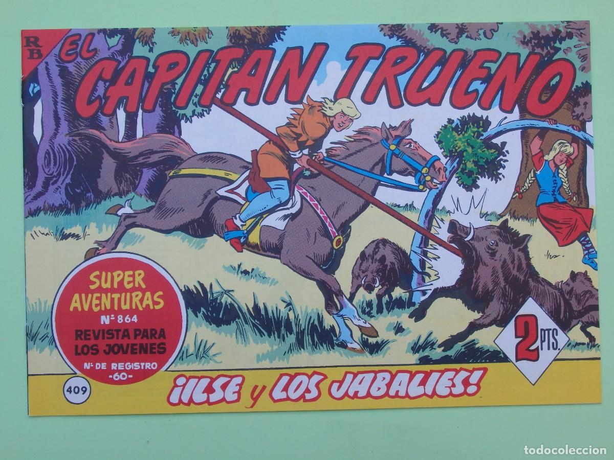 C&oacute;mics: El Capit&aacute;n trueno n&ordm; 409 facs&iacute;mil Ediciones B 1991 - Foto 1