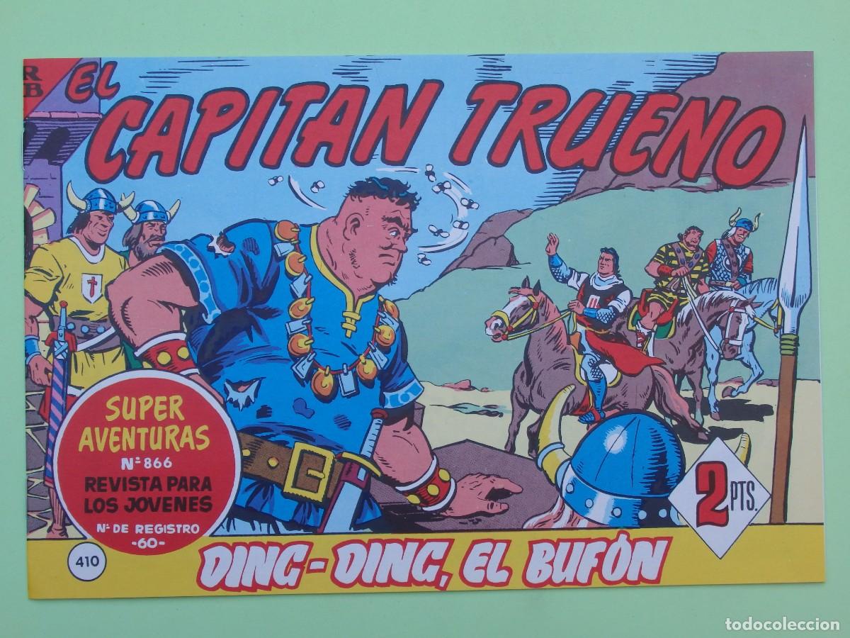 C&oacute;mics: El Capit&aacute;n trueno n&ordm; 410 facs&iacute;mil Ediciones B 1991 - Foto 1