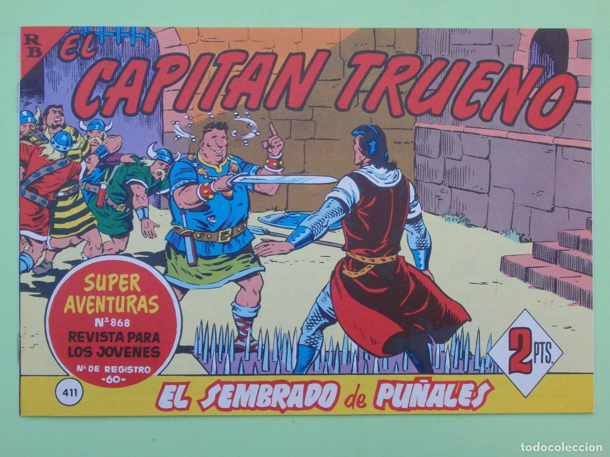 C&oacute;mics: El Capit&aacute;n trueno n&ordm; 411 facs&iacute;mil Ediciones B 1991 - Foto 1