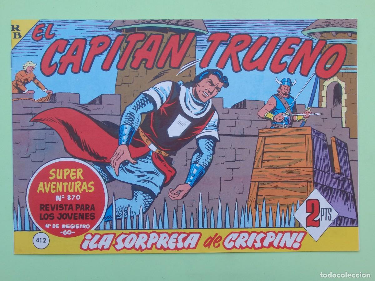 C&oacute;mics: El Capit&aacute;n trueno n&ordm; 412 facs&iacute;mil Ediciones B 1991 - Foto 1