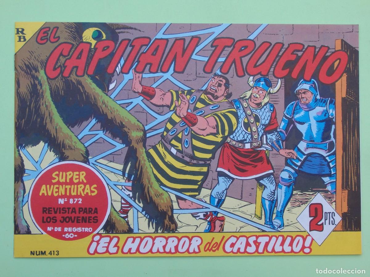 C&oacute;mics: El Capit&aacute;n trueno n&ordm; 413 facs&iacute;mil Ediciones B 1991 - Foto 1