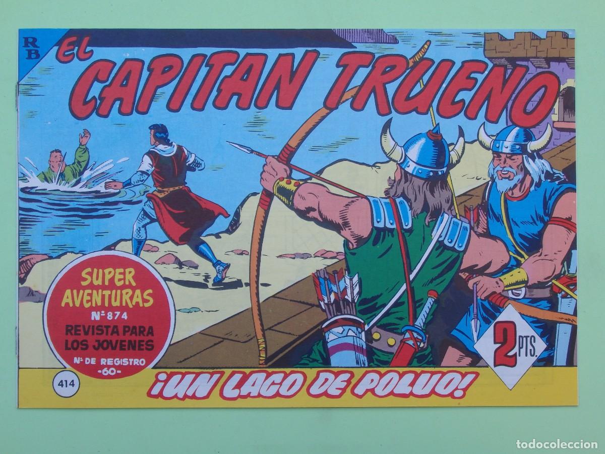 C&oacute;mics: El Capit&aacute;n trueno n&ordm; 414 facs&iacute;mil Ediciones B 1991 - Foto 1