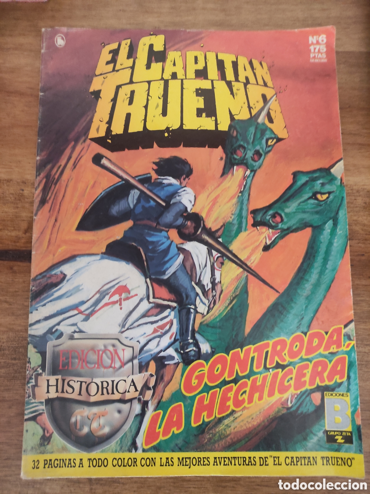 C&oacute;mics: EL CAPITAN TRUENO , N&deg; 6 A&Ntilde;O ,1987 - Foto 1