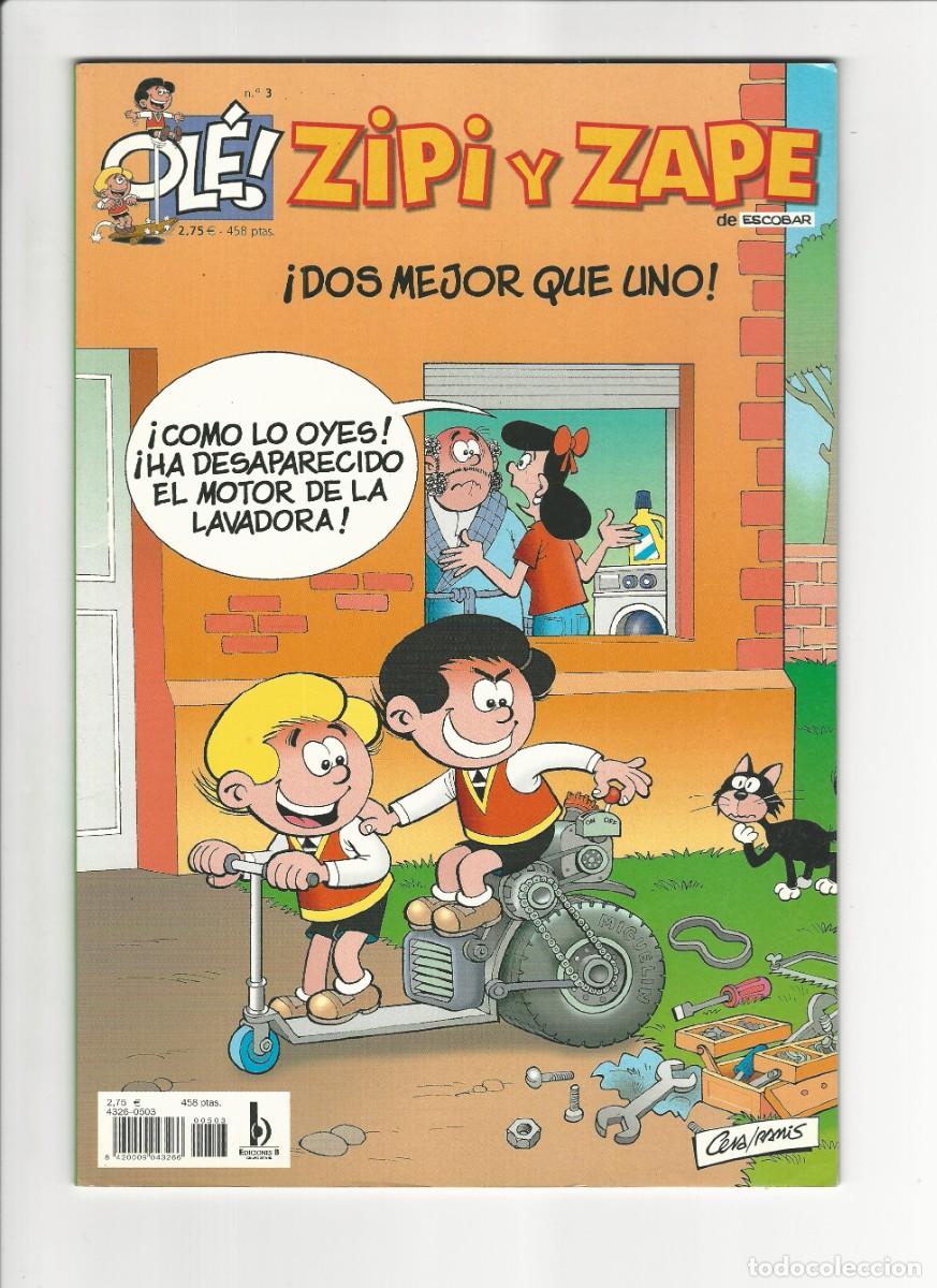 C&oacute;mics: Ediciones B. Ol&eacute;. Zipi y Zape. Cera y Ramis. 3 - Foto 1