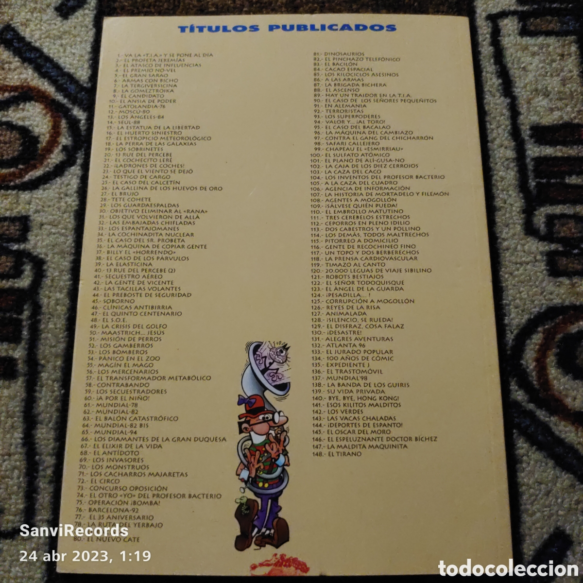 C&oacute;mics: COLECCI&Oacute;N OL&Eacute;! MORTADELO Y FILEM&Oacute;N N&deg; 19: LOS SOBRINETES (ED. B) - Foto 2