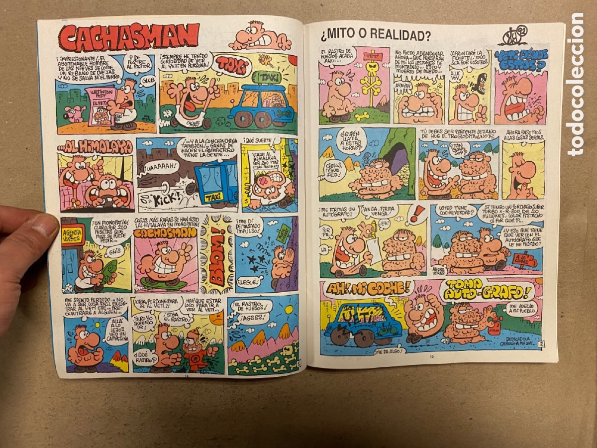C&oacute;mics: SIPER MORTADELO DEL HUMOR N&deg; 8. EDICIONES B. - Foto 2