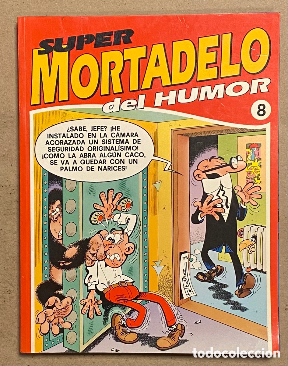 C&oacute;mics: SIPER MORTADELO DEL HUMOR N&deg; 8. EDICIONES B. - Foto 1
