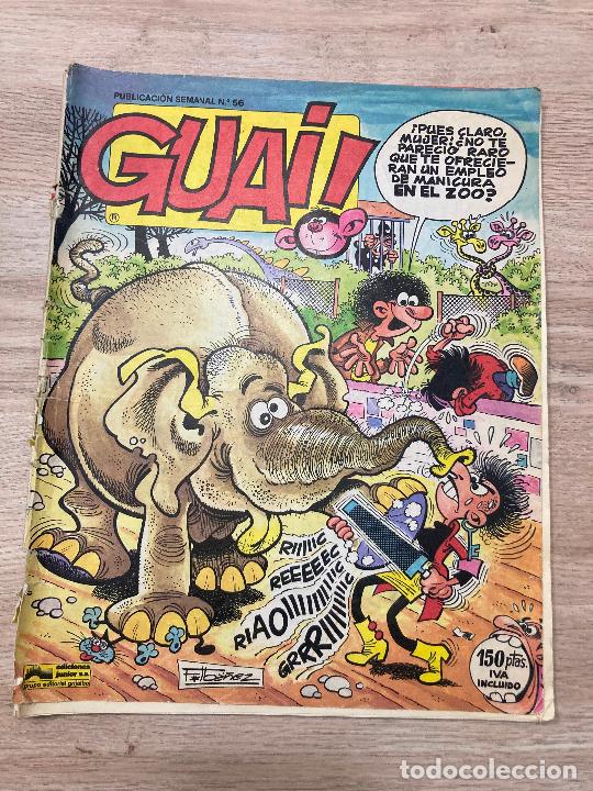 C&oacute;mics: REVISTA GUAI N&ordm; 56. JUNIOR / EDICIONES B 1987 - Foto 1