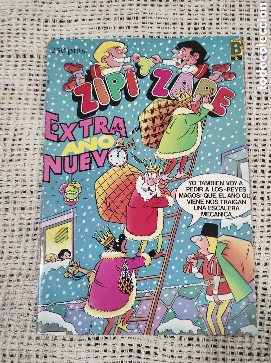 C&oacute;mics: ZIPI Y ZAPE EXTRA A&Ntilde;O NUEVO 1988 - EDITA : EDICIONES B - Foto 1
