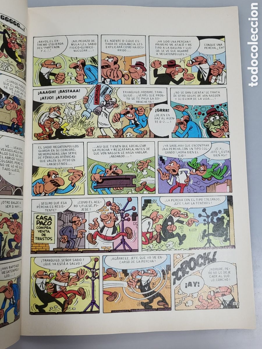 C&oacute;mics: MORTADELO Y FILEM&Oacute;N. OL&Eacute; N&ordm; 67. 1994.EL ELIXIR DE LA VIDA. PORTADA CON RELIEVE. EDICIONES B - Foto 4