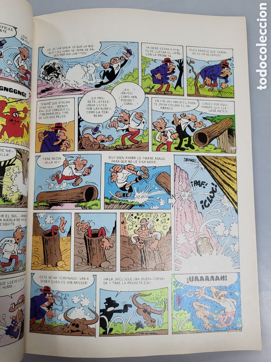 C&oacute;mics: MORTADELO Y FILEM&Oacute;N. OL&Eacute; N&ordm; 67. 1994.EL ELIXIR DE LA VIDA. PORTADA CON RELIEVE. EDICIONES B - Foto 6