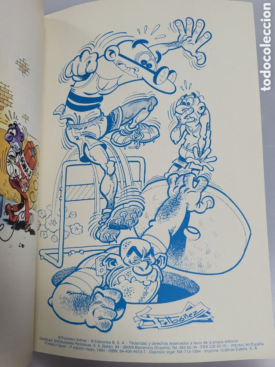 C&oacute;mics: MORTADELO Y FILEM&Oacute;N. OL&Eacute; N&ordm; 67. 1994.EL ELIXIR DE LA VIDA. PORTADA CON RELIEVE. EDICIONES B - Foto 7