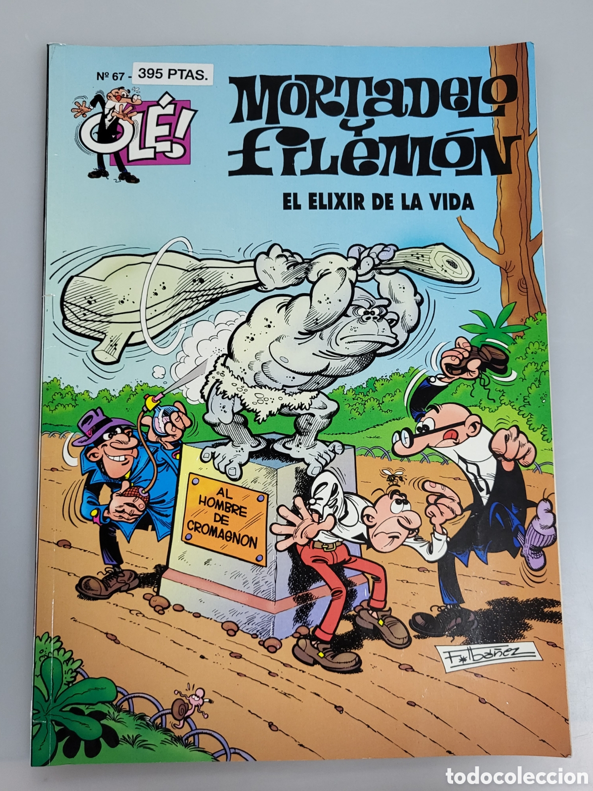 C&oacute;mics: MORTADELO Y FILEM&Oacute;N. OL&Eacute; N&ordm; 67. 1994.EL ELIXIR DE LA VIDA. PORTADA CON RELIEVE. EDICIONES B - Foto 1