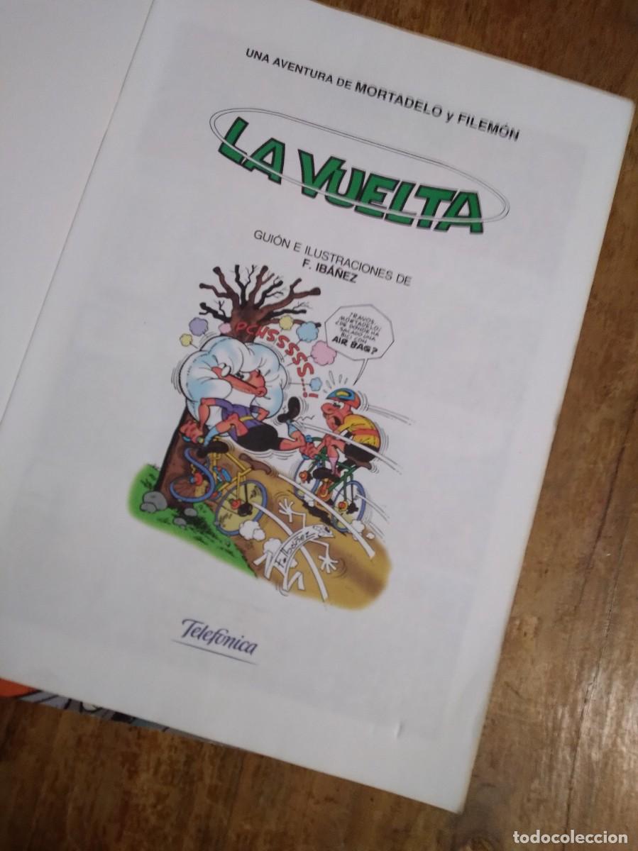 C&oacute;mics: MORTADELO Y FILEMON. LA VUELTA. TELEFONICA. EDICIONE - Foto 2