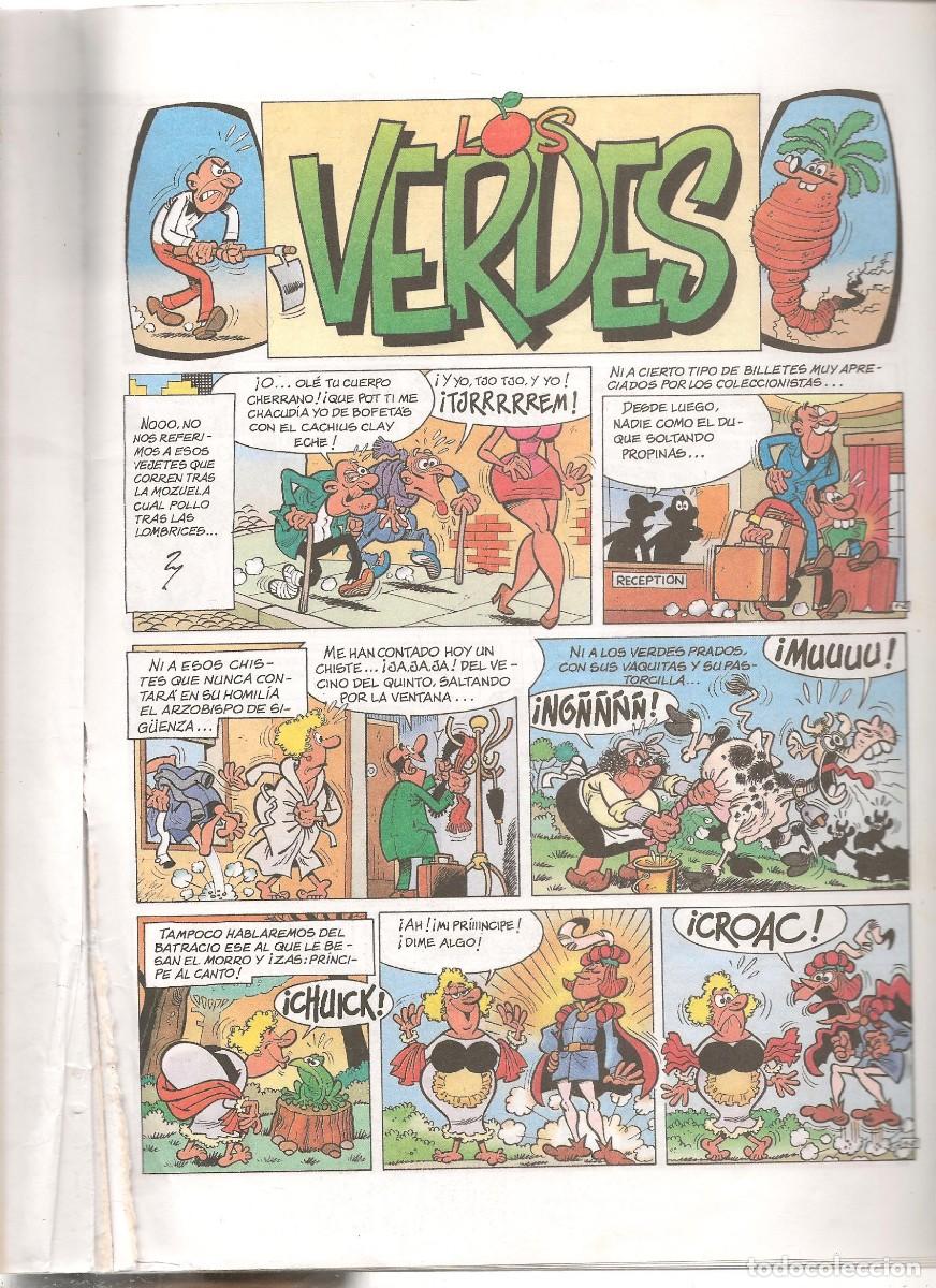 C&oacute;mics: MORTADELO Y FILEM&Oacute;N. LOS VERDES. EDICIONES B. (C/A59) - Foto 2