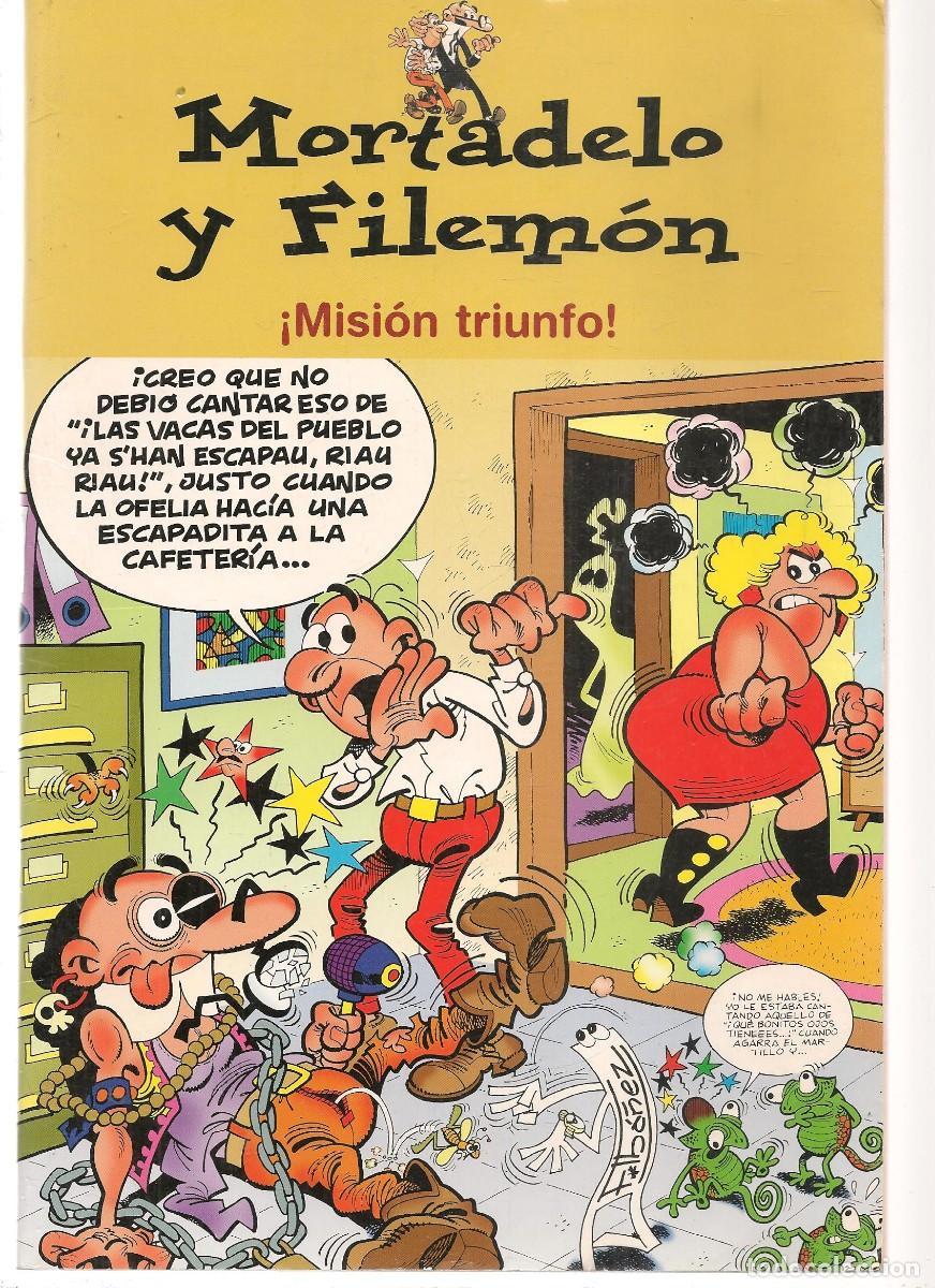 C&oacute;mics: MORTADELO Y FILEM&Oacute;N. &iexcl; MISI&Oacute;N TRIUNFO !. EDICIONES B. 2004.(C/A59) - Foto 1
