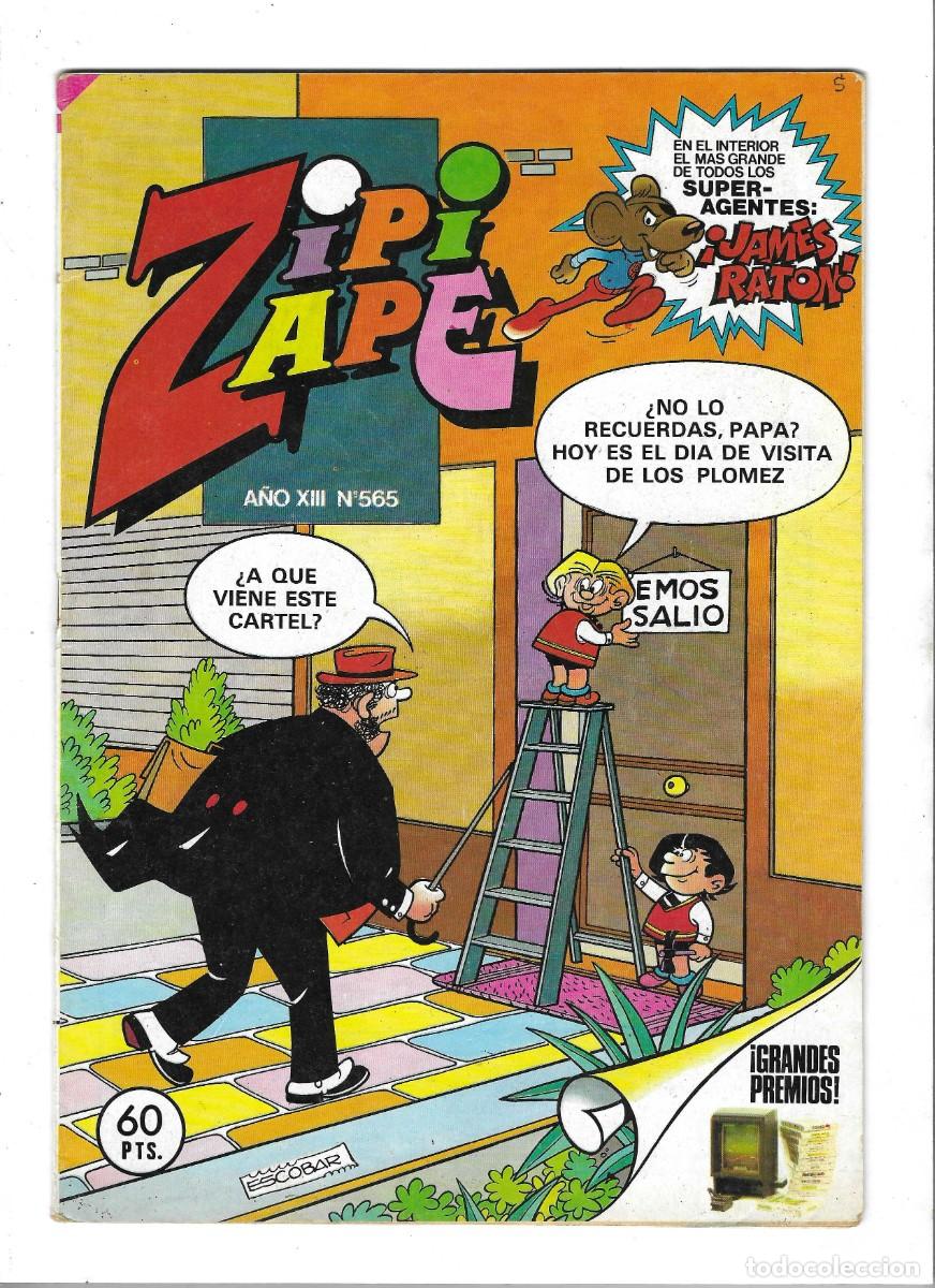C&oacute;mics: ZIPI Y ZAPE -- N&ordm; 565 -- CON POSTER - Foto 1