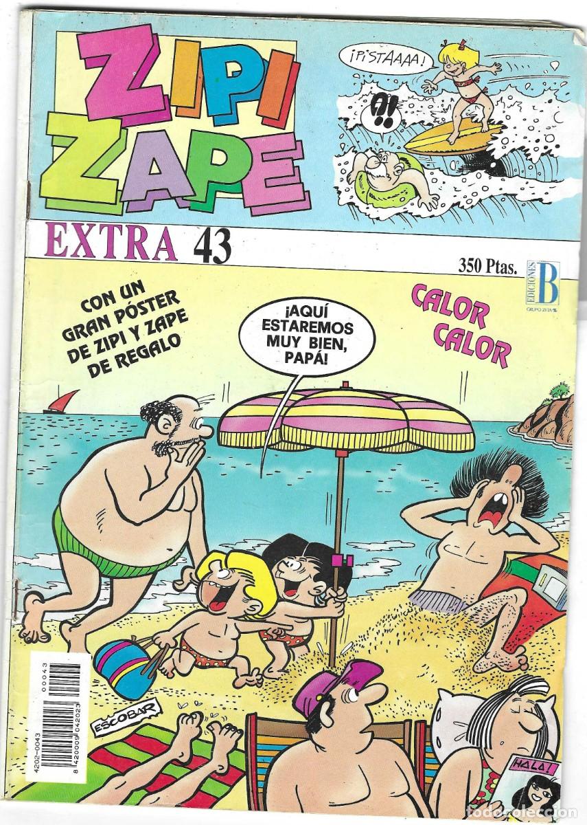 C&oacute;mics: ZIPI Y ZAPE -- EXTRA 43 ( CON POSTER ) + ESPECIAL CACOS Y POLIS - Foto 1