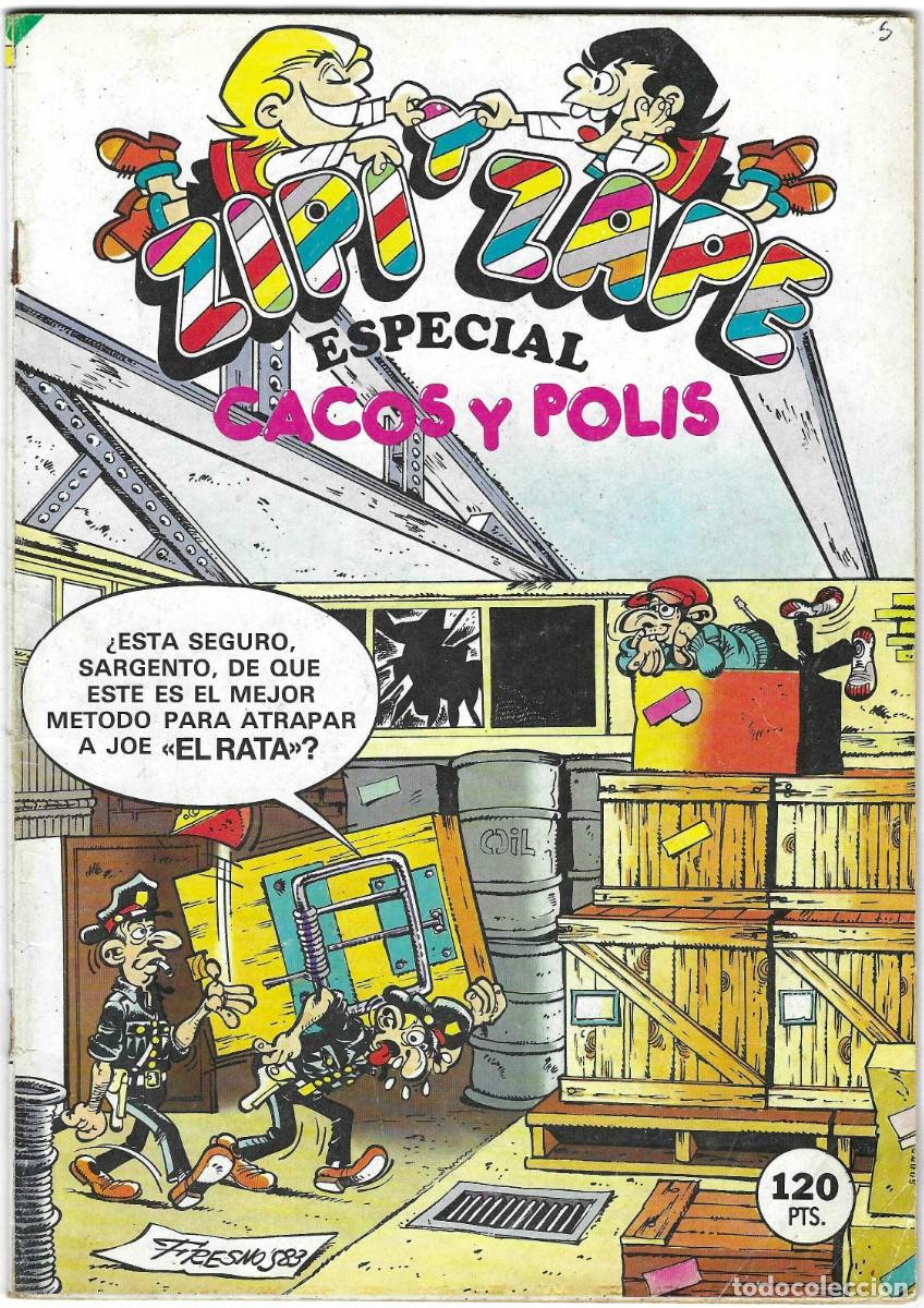 C&oacute;mics: ZIPI Y ZAPE -- EXTRA 43 ( CON POSTER ) + ESPECIAL CACOS Y POLIS - Foto 2
