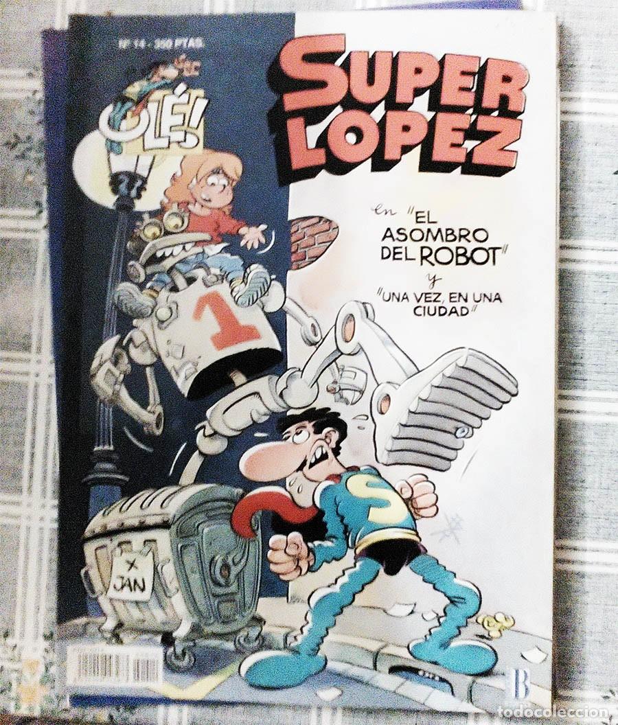 C&oacute;mics: SUPER LOPEZ EL ASOMBRO DEL ROBOT JAN Ed. B COL. OLE N.&ordm; 14 - Foto 1