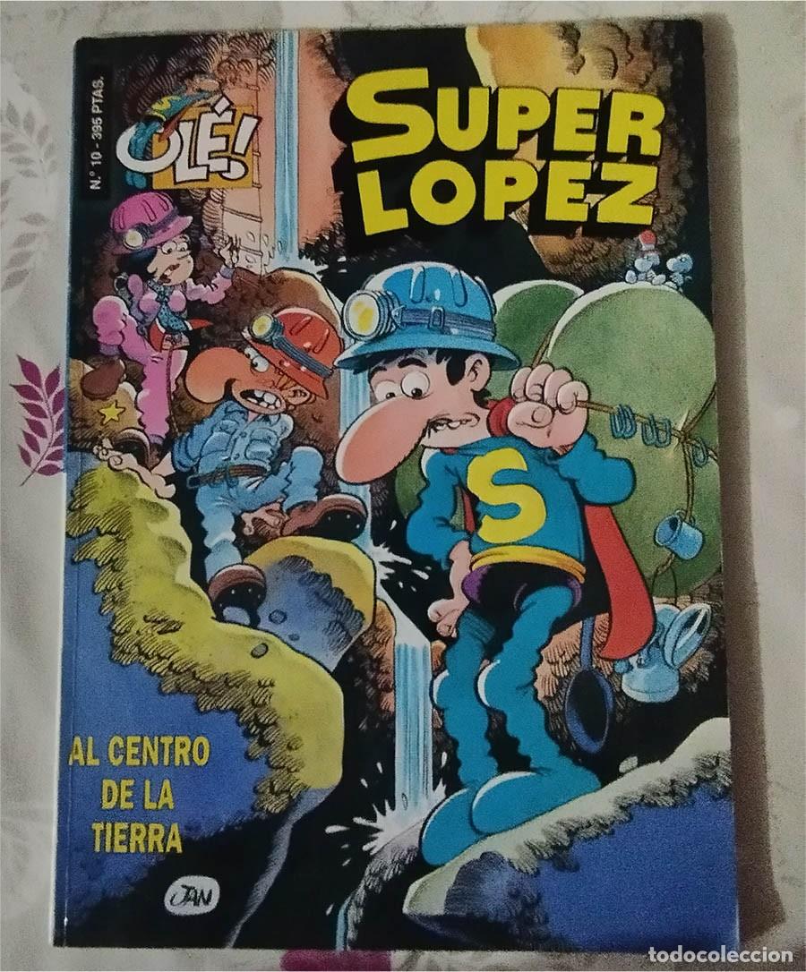 C&oacute;mics: SUPER LOPEZ AL CENTRO DE LA TIERRA JAN Ed. B COL. OLE N.&ordm; 10 - Foto 1
