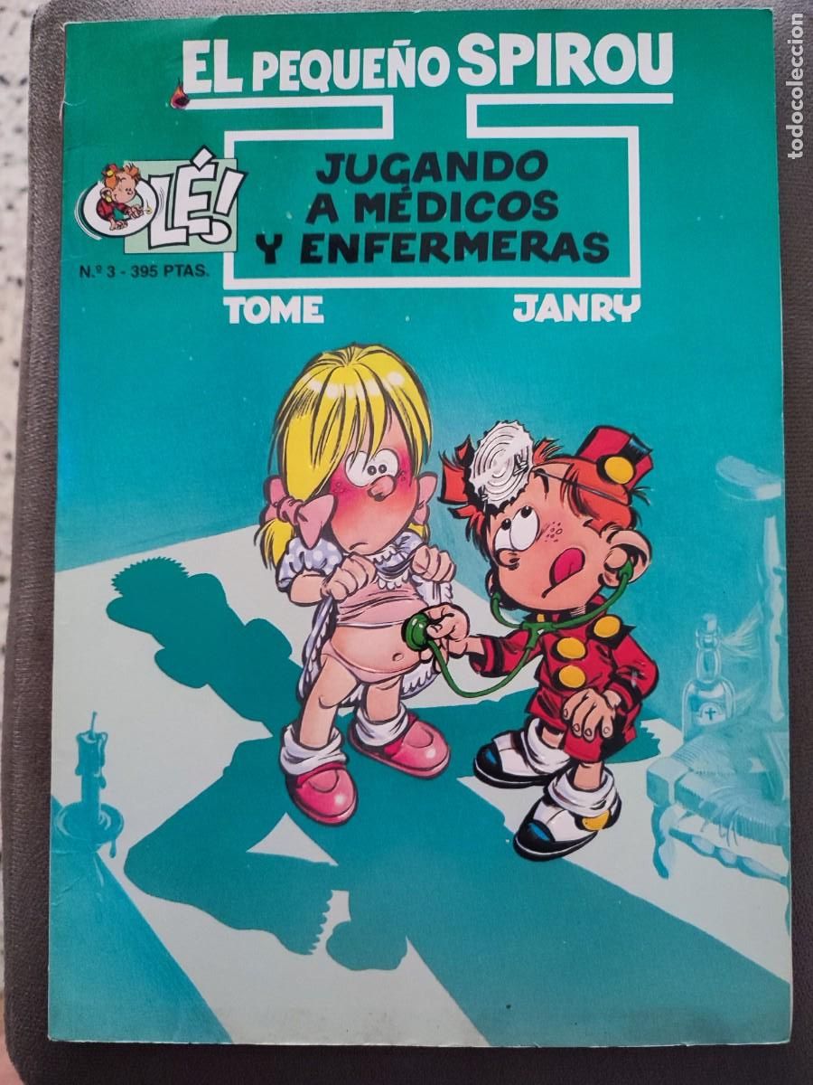 C&oacute;mics: OLE EL PEQUE&Ntilde;O SPIROU 3 1&ordf; EDICION PORTADA EN RELIEVE - Foto 1