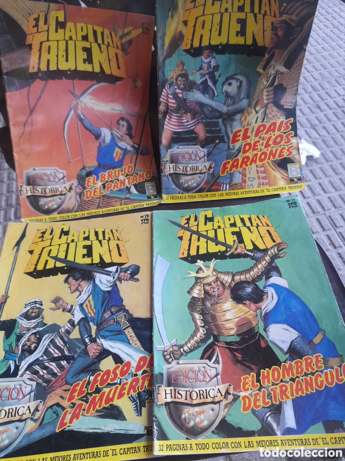 C&oacute;mics: Cuatro c&oacute;mic del Capit&aacute;n Trueno Edici&oacute;n Historica - Foto 1