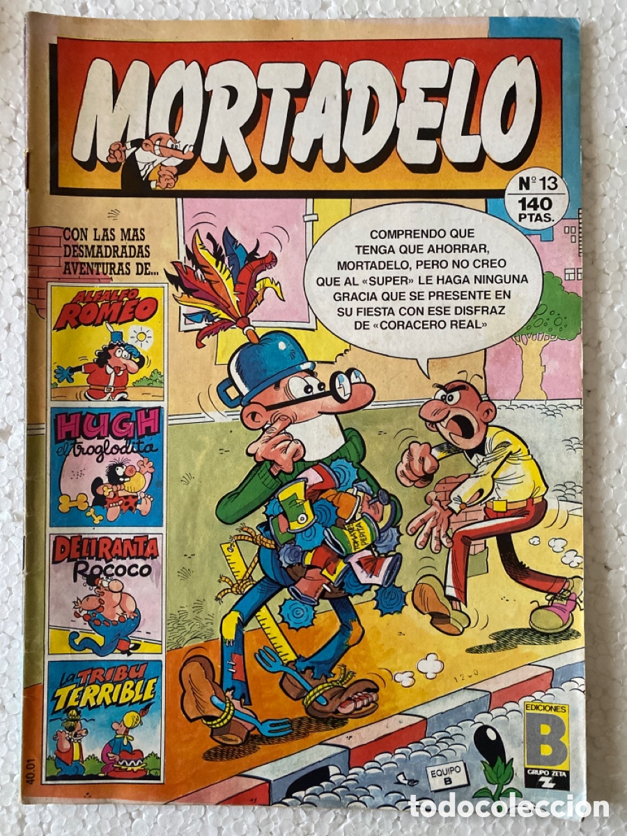 C&oacute;mics: MORTADELO #13 - EDICIONES B - INFRECUENTE - Foto 1