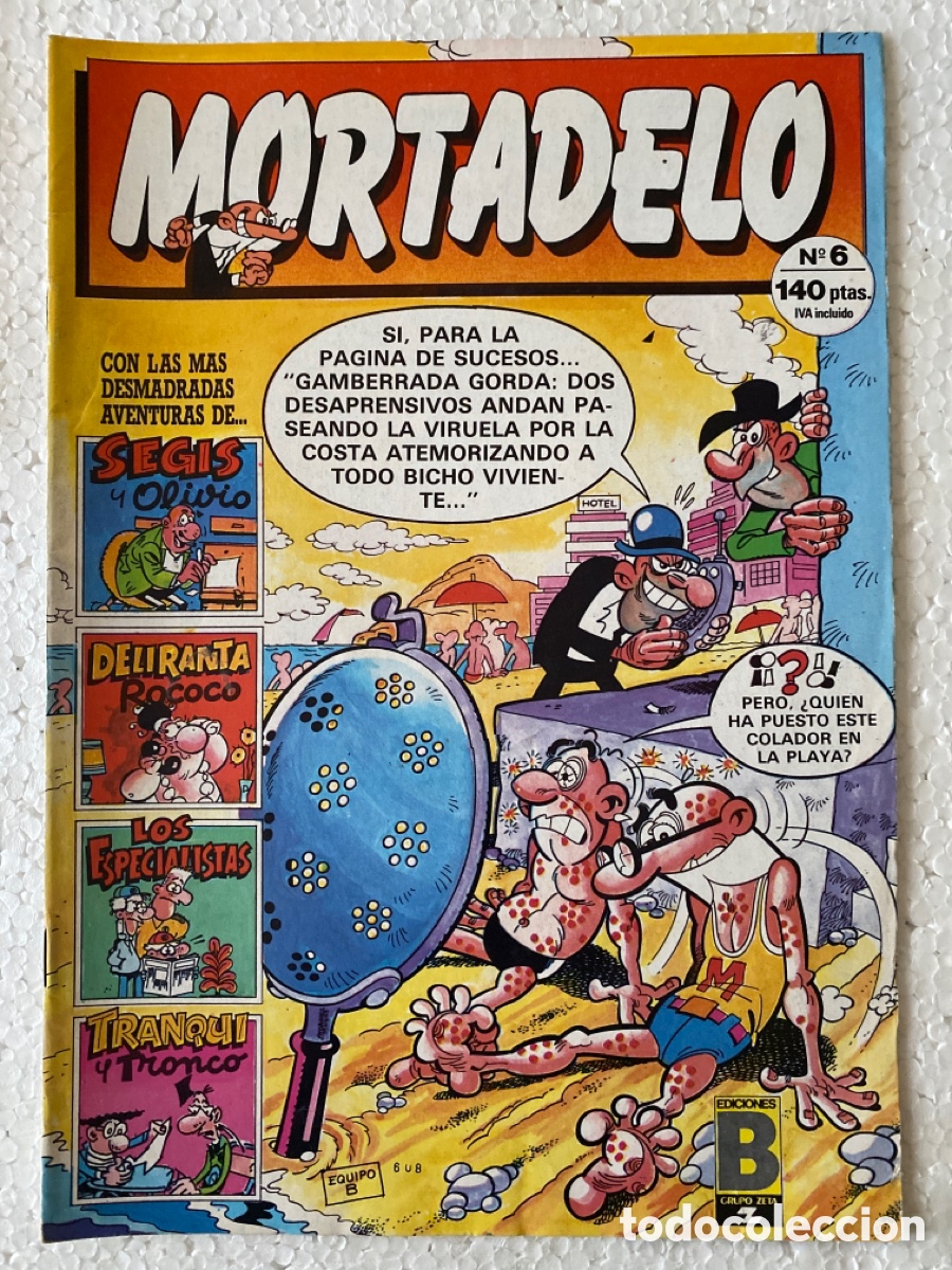 C&oacute;mics: MORTADELO #6 - EDICIONES B - Foto 1