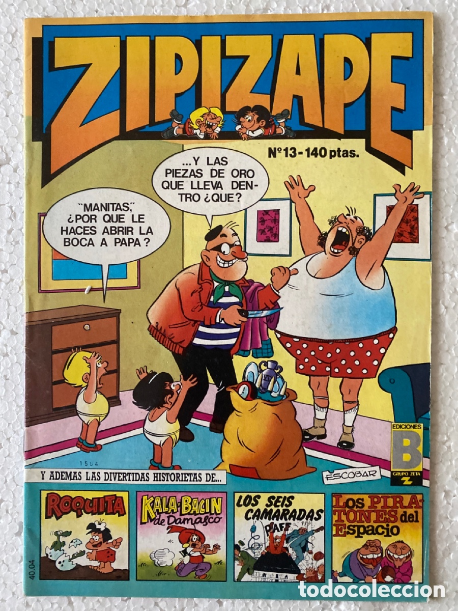 C&oacute;mics: ZIPI ZAPE #13 - EDICIONES B - &laquo;MUY BUEN ESTADO&raquo; - Foto 1