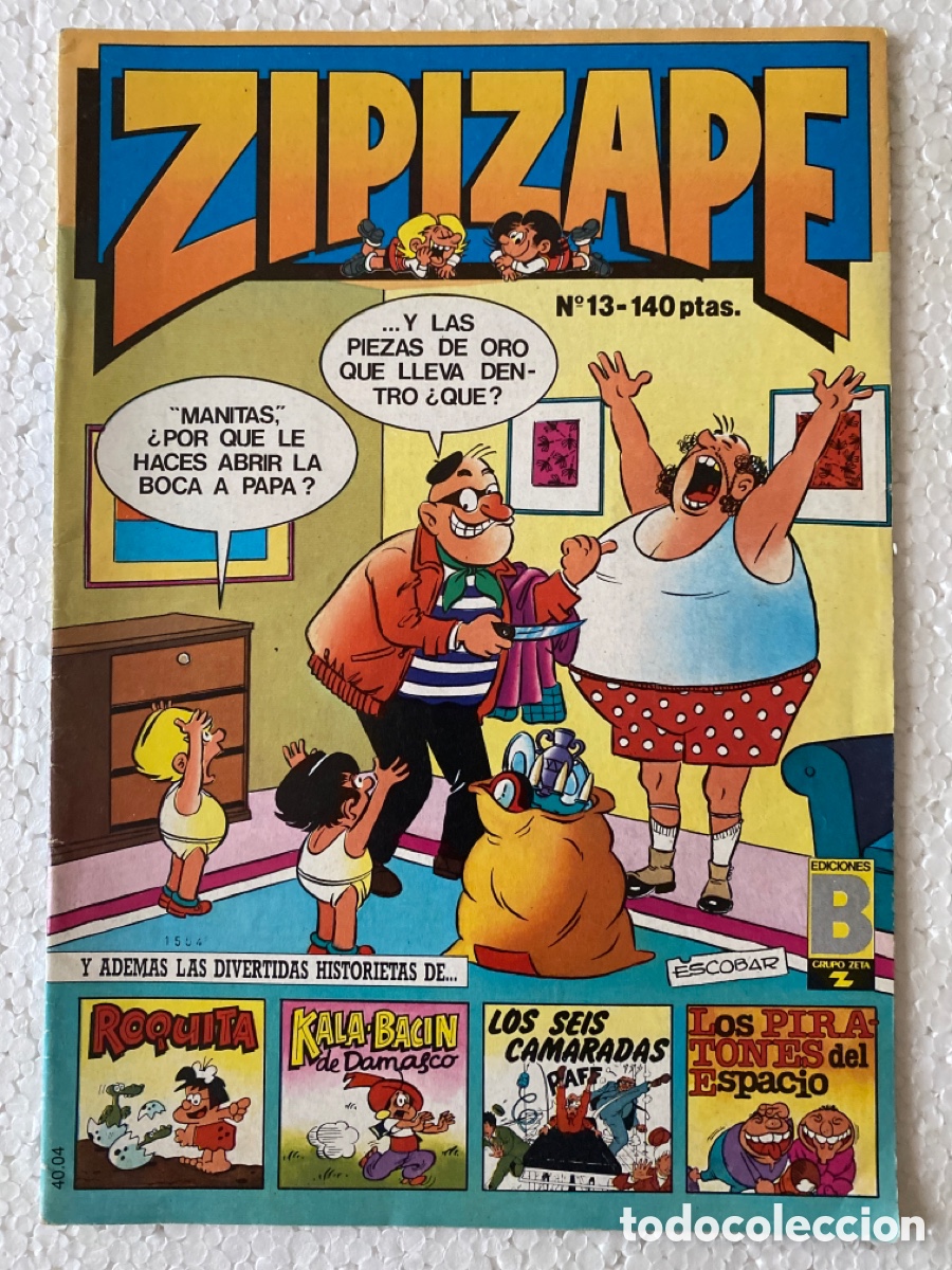 C&oacute;mics: ZIPI ZAPE #13 - EDICIONES B - &laquo;MUY BUEN ESTADO&raquo; - Foto 1