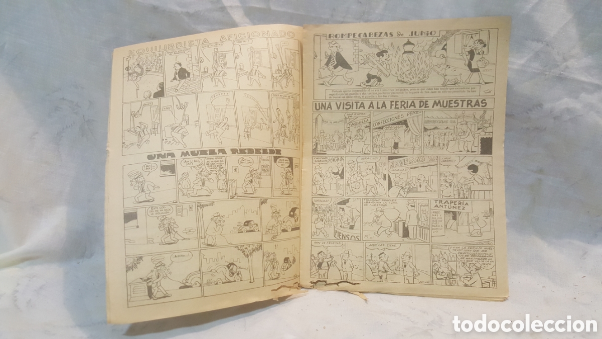 C&oacute;mics: ALMANAQUE HUMOR&Iacute;STICO TBO 196X - Foto 2