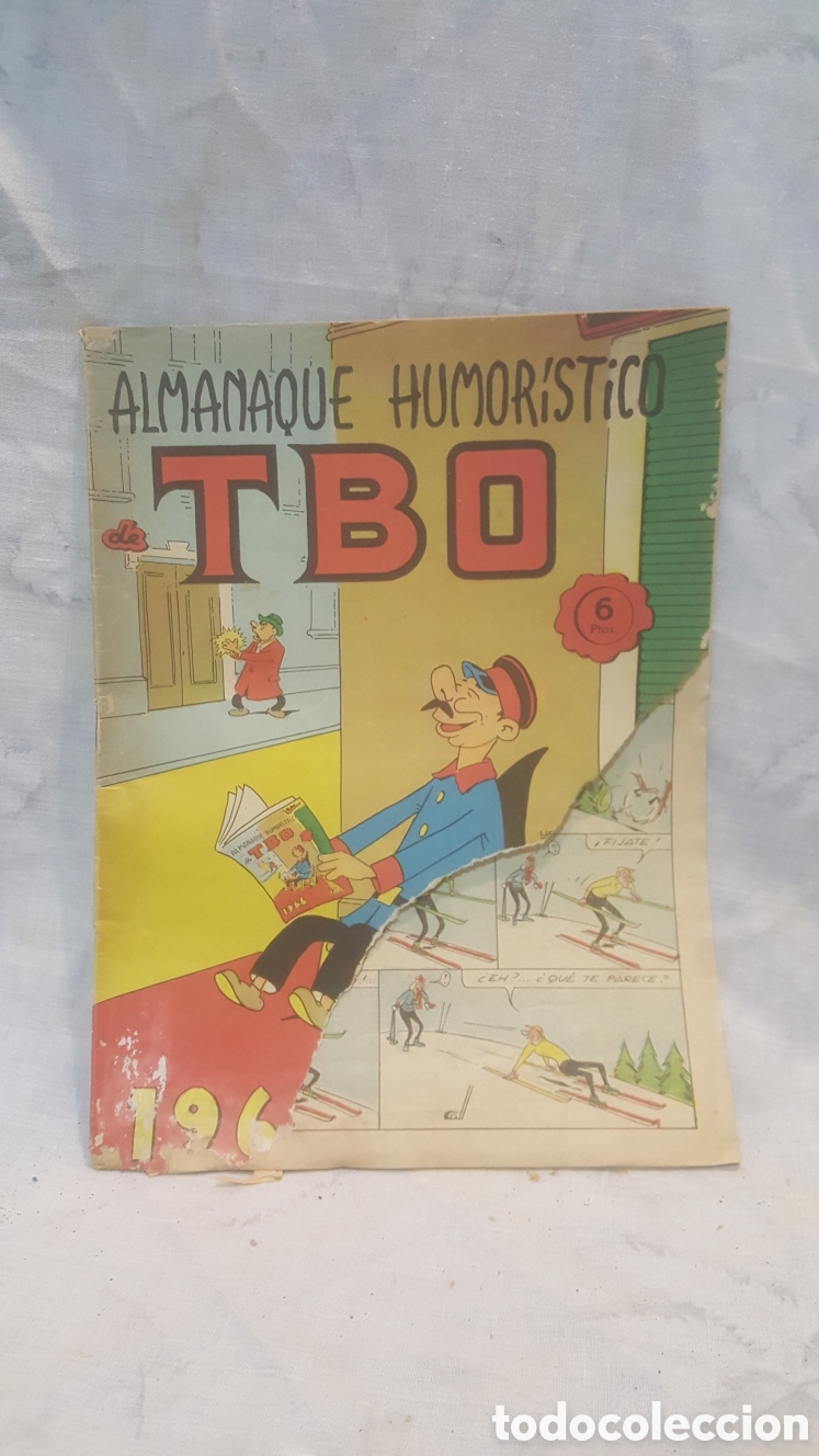 C&oacute;mics: ALMANAQUE HUMOR&Iacute;STICO TBO 196X - Foto 1