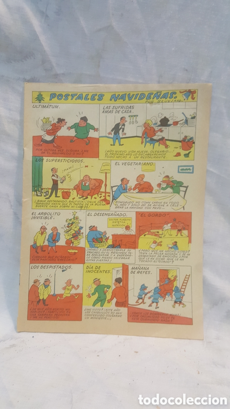 C&oacute;mics: POSTALES NAVIDE&Ntilde;AS TBO - Foto 1