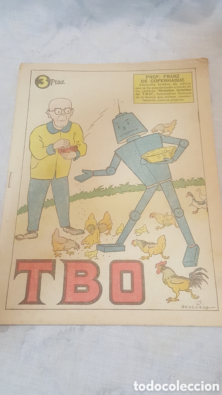 C&oacute;mics: TBO PROF. FRANZ DE COPENHAGUE - Foto 1