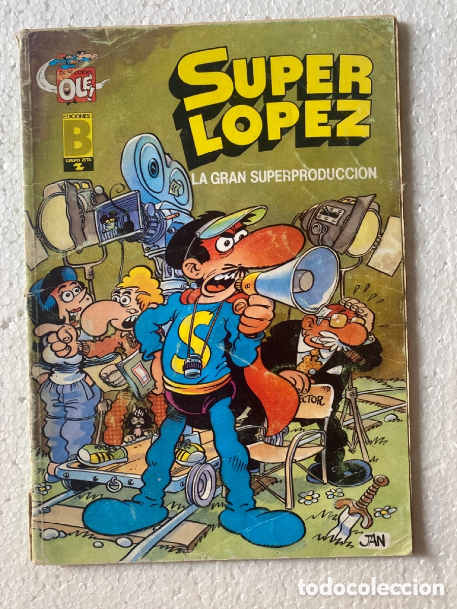 C&oacute;mics: S&Uacute;PER L&Oacute;PEZ #9 OL&Eacute; -ediciones B &ldquo;La gran superproducci&oacute;n&rdquo; - Foto 1