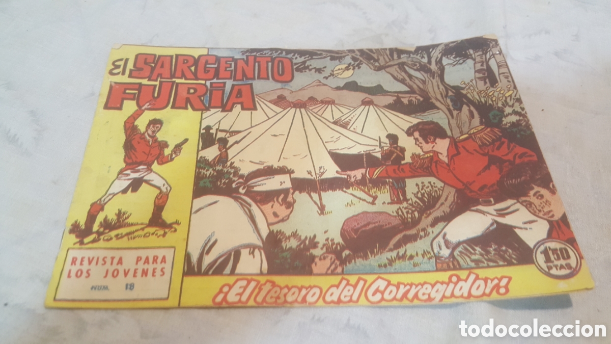 C&oacute;mics: EL SARGENTO FURIA NUM.18 &iexcl;EL TESORO DEL CORREGIDOR! - Foto 1