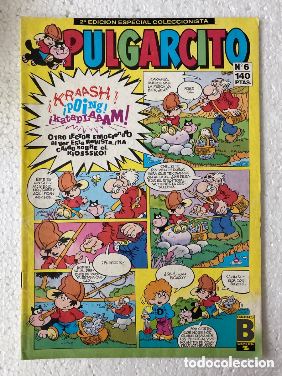C&oacute;mics: PULGARCITO #6 EDICIONES B &laquo;MUY RARO&raquo; - Foto 1
