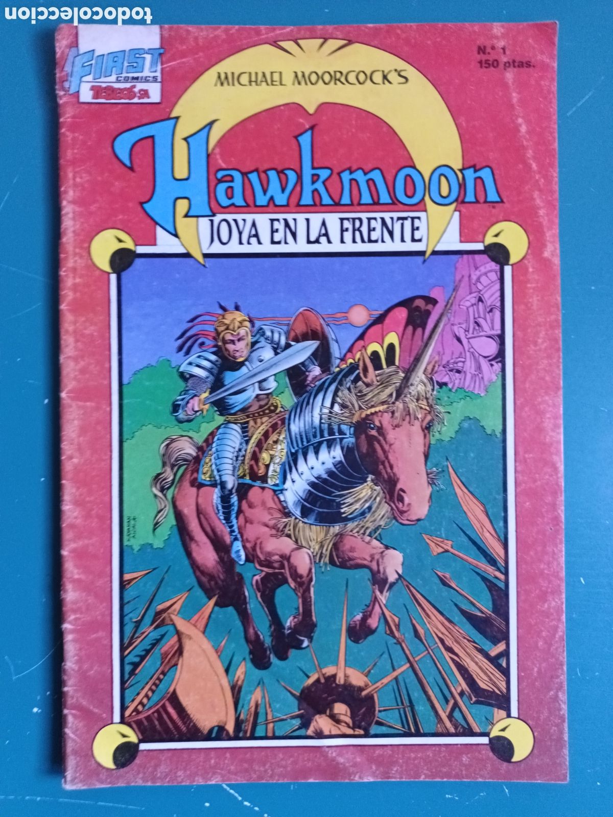 C&oacute;mics: Hawkmoon N&deg; 1 EDICIONES B - FIRST COMICS 1988 Joya en la frente - Foto 1