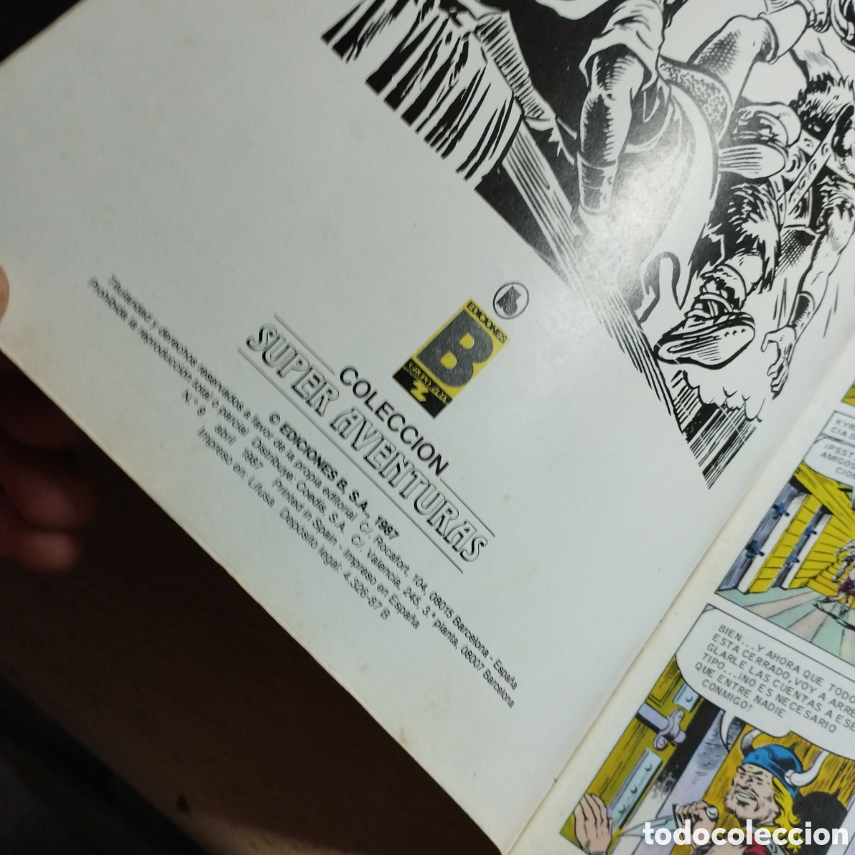 C&oacute;mics: El capit&aacute;n Trueno N&ordm;9 1987 La voz de Zanku. - Foto 3