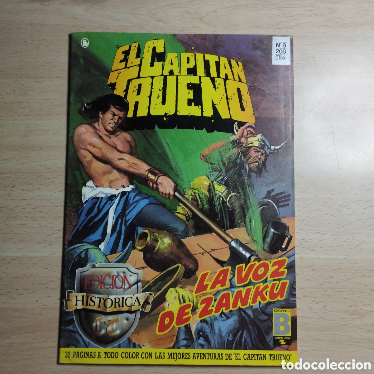 C&oacute;mics: El capit&aacute;n Trueno N&ordm;9 1987 La voz de Zanku. - Foto 1
